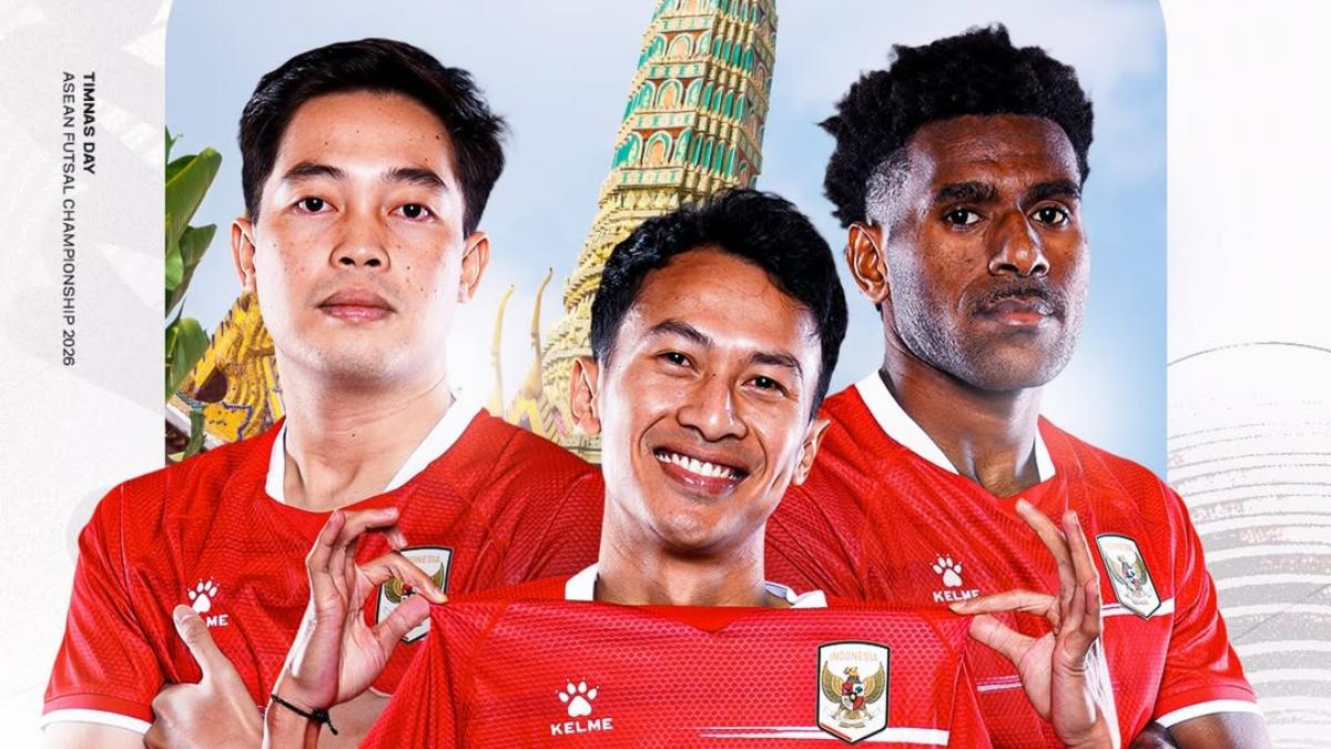 Hasil Babak 1 Timnas Futsal Indonesia Vs Australia: Skuad Garuda Bermain Imbang 1-1
