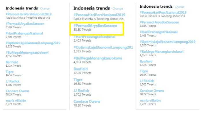 Akun Abu Janda Dihapus Facebook karena Saracen, Tagar 'PermadiAryaBosSaracen' Trending di Twitter