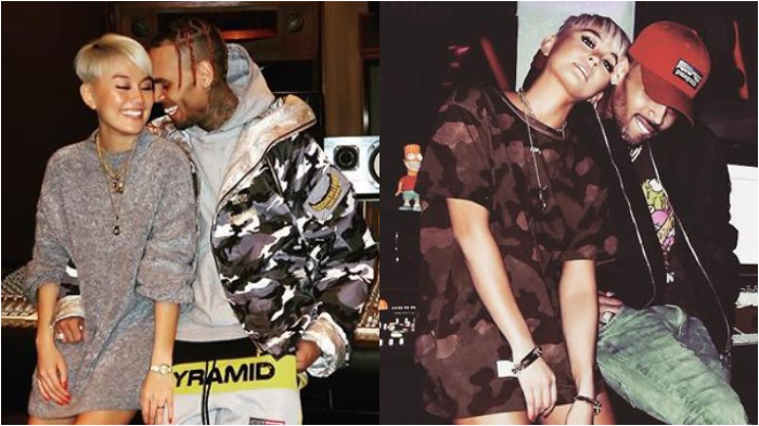 Gak Cuma Digandeng, Agnez Mo Sampai Digendong Chris Brown di Depan Publik! Netizen Sebut Settingan?
