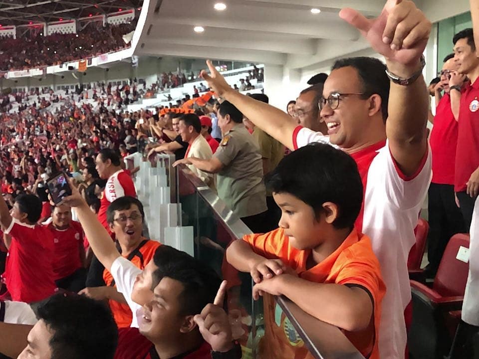 Janji Bangun Stadion Ditagih Suporter Persija, Anies Baswedan: Doakan Ikhtiar Saya Dapat Dukungan