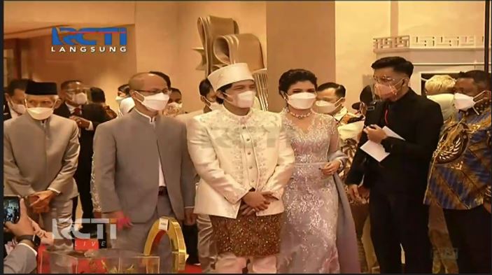 Potret Akad Nikah Atta Halilintar dan Aurel Hermansyah, Jokowi dan Prabowo Jadi Saksi Pernikahan