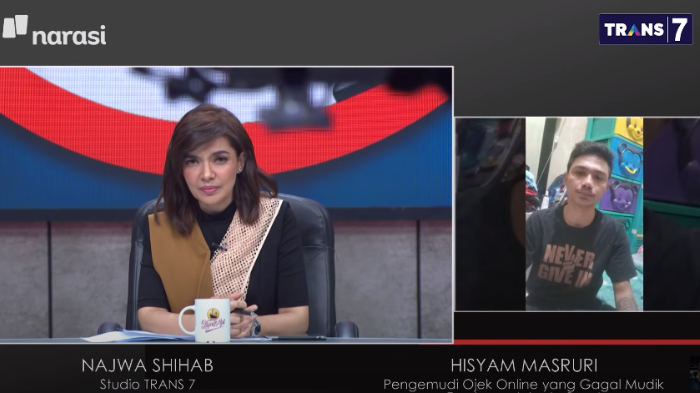 Di Mata Najwa, Driver Ojek Online: Kalau Sudah Susah Cari Uang, Lebih Baik Kita Pulang Kampung