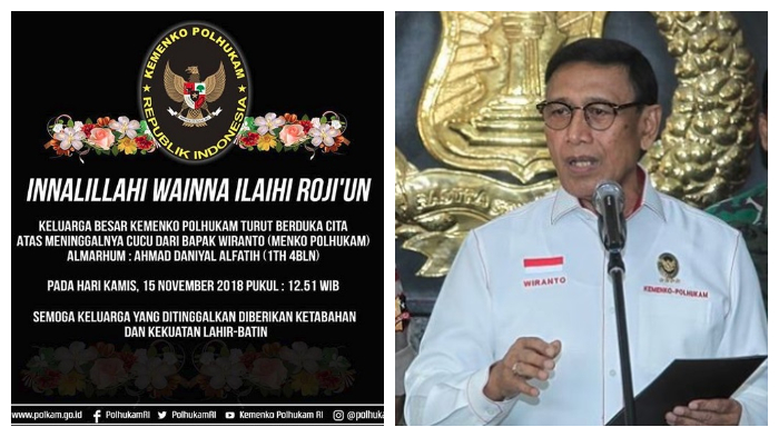 Cucu Menkopolhukam Wiranto Meninggal karena Terpeleset, Hari Ini Dimakamkan di Karanganyar