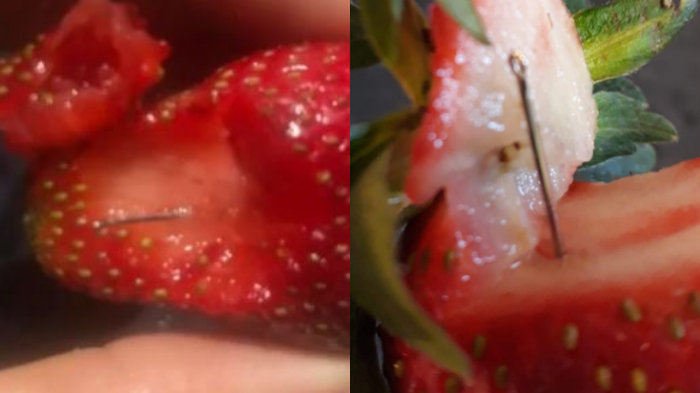 Ditemukan Jarum di Produk Stroberi Australia, Pemerintah Beri Imbalan $ 100.000 bagi yang Beri Info