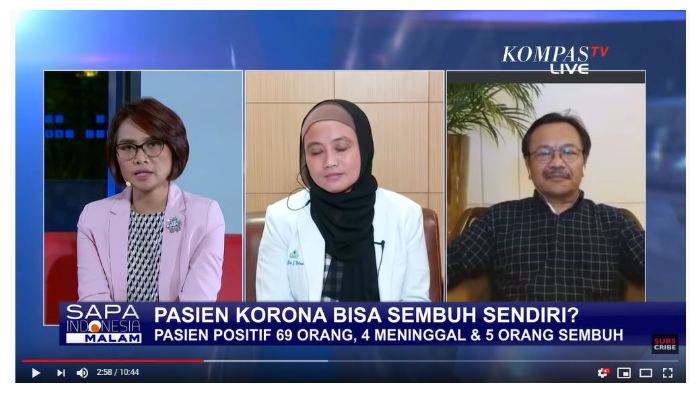 Virus Corona Bisa Sembuh Sendiri? Ini Penjelasan Ahli Imunologi Unair dan Dokter Spesialis Infeksi