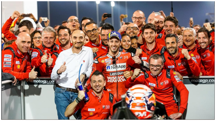 Klasemen Sementara MotoGP 2019 - Marquez Jatuh, Dovizioso Tempati Posisi Puncak