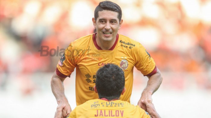 Diminati Persija Jakarta hingga PSM Makassar, Begini Tanggapan Pemain Sriwijaya FC Esteban Vizcarra