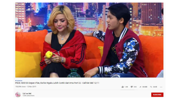 Dekat dengan Irfan Sebaztian Disebut Settingan, Barbie Kumalasari: Ngapain sama Irma, Ngetopan Gue