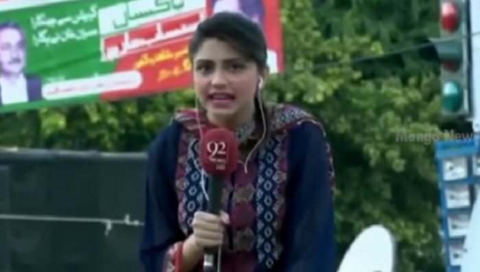 Detik-detik Reporter Asal Pakistan Jatuh dari Crane Saat Siaran Langsung