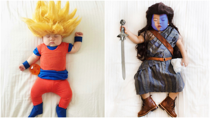 Ibu Ini Dandani Anaknya Saat Sedang Tertidur, Hasilnya Bikin Takjub Sekaligus Ngakak!