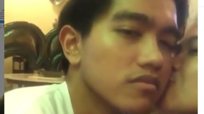 Pipinya Dicium Kahiyang Ayu, Ekspresi Muka Kaesang Pangarep Jadi Sorotan