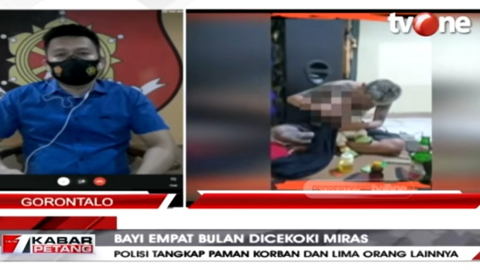Kondisi Bayi yang Dicekoki Miras oleh Pamannya, Jadi Rewel dan Terus Nangis, Polisi: Kami Pulangkan
