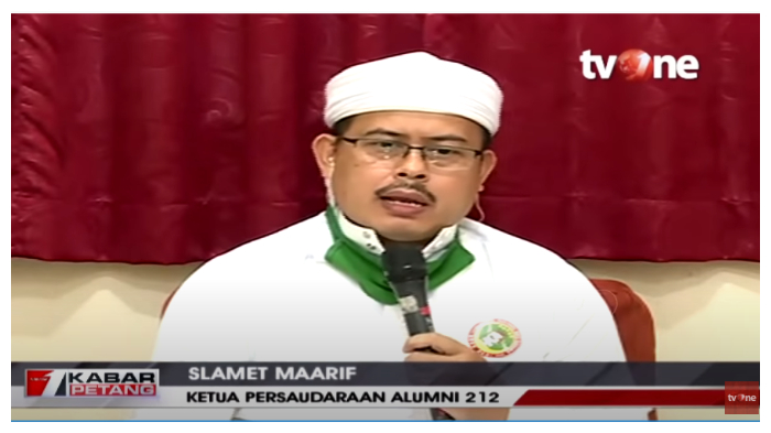 Tanggapi Rencana RUU HIP Diganti RUU BPIP, Ketua PA 212 Slamet Maarif: Jangan Cuman Ganti Nama