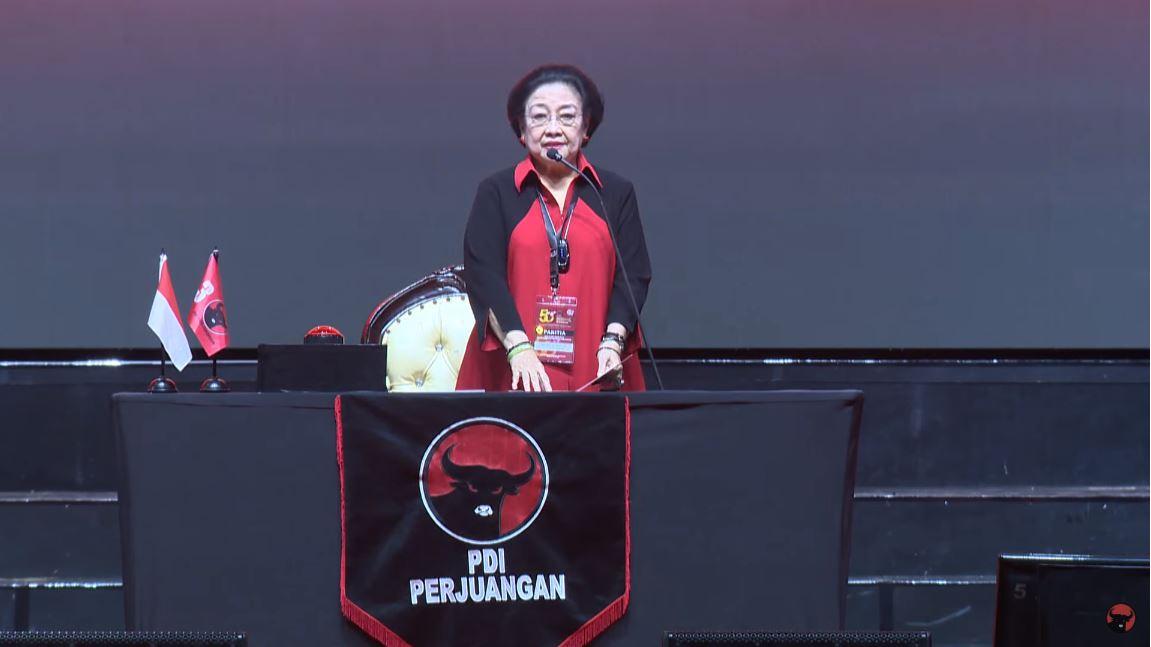 Saat Megawati Mengeluh ke Jokowi karena Diberi Jabatan di HUT ke-50 PDIP: Lah, Kok Menyusahkan Saya