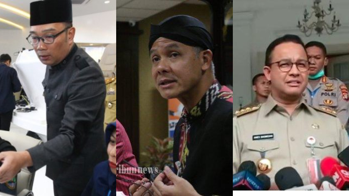 Semarakan HUT ke-75 RI, Anies, Ganjar dan Ridwan Kamil Lomba Makan Kerupuk, Ini Dia Pemenangnya