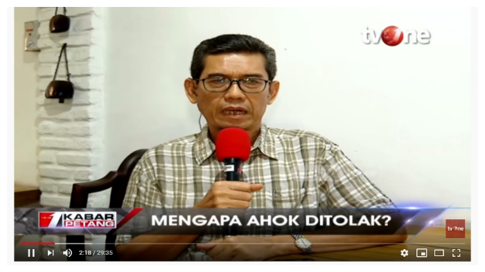 Blak-blakan, Marwan Batubara Sebut Ahok Lebih Pantas Dipolisikan ketimbang Masuk BUMN, Ini Alasannya