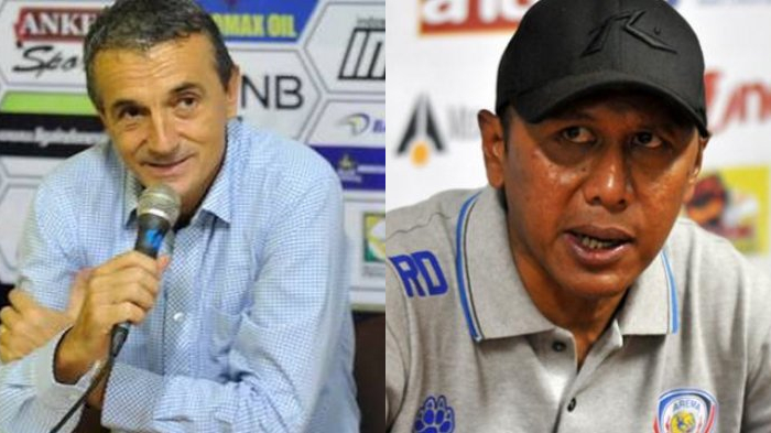 Arema FC Dikabarkan Berkomunikasi dengan 4 Pelatih, Nama Rahmad Darmawan dan Milomir Seslija Mencuat