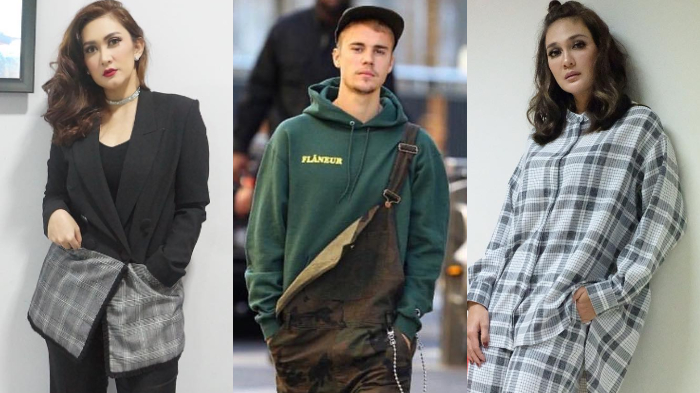 Nafa Urbach dan Luna Maya Terciduk Ikut Komentar di Instagram Live Justin Bieber
