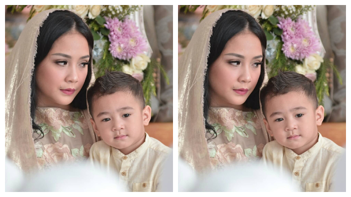 5 Penampilan Nagita Slavina di Pengajian Syahnaz, Cantik dan Elegan