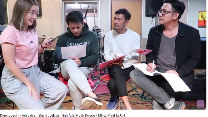 Reaksi Ariel NOAH saat Minta Maaf ke Uki, Bersama Loekman & David Bongkar Sifat Buruk Mantan Gitaris