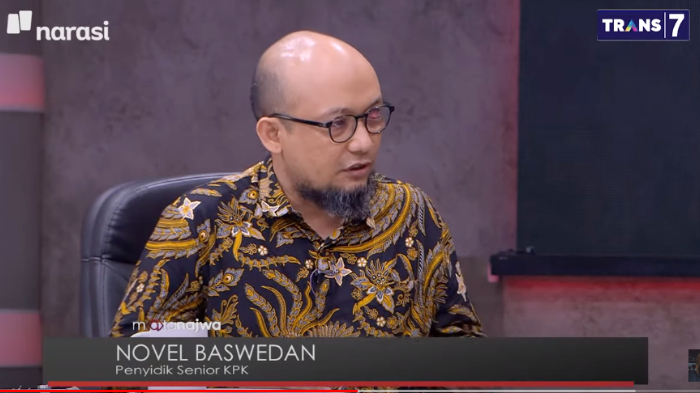 Novel Baswedan Blak-blakan Minta 2 Pelaku Penyiram Dirinya Dilepas Saja, Najwa: Ini Terdakwa Joki?