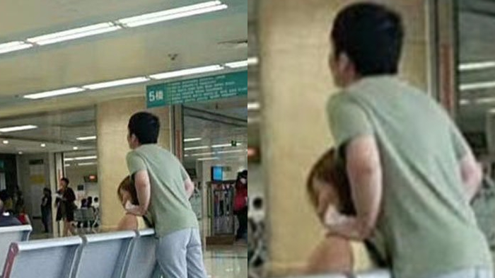 Perhatikan! Ada Kejanggalan pada Foto Kemesraan Sepasang Kekasih yang Tampak Biasa Saja