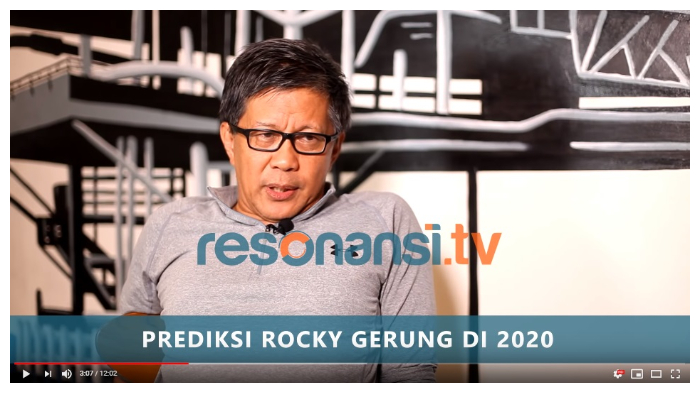 Soal Banjir Jakarta, Rocky Gerung Sebut Jokowi Ingin Salahkan Anies Baswedan dengan Lakukan Ini