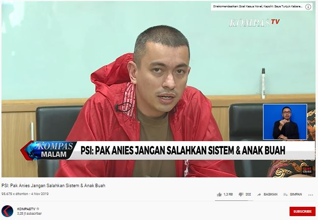 Soal Kejanggalan RAPBD DKI, PSI Peringatkan Anies Baswedan: Jangan sampai ASN Jadi Kambing Hitam