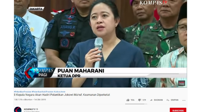 Puan Maharani Jelaskan Alasan Sterilkan Area Gedung DPR dan MPR Jelang Pelantikan Jokowi-Ma'ruf Amin