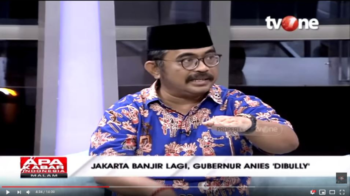 Puji-puji Anies Baswedan meski DKI Banjir Lagi, Rahmat HS Bandingkan sang Gubernur dengan yang Lain