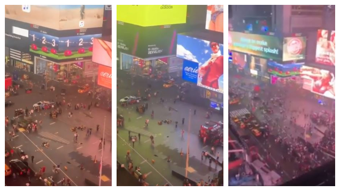 Video: Dikira Tembakan, Suara Knalpot Motor Buat Ratusan Orang di Times Square Panik Berlarian