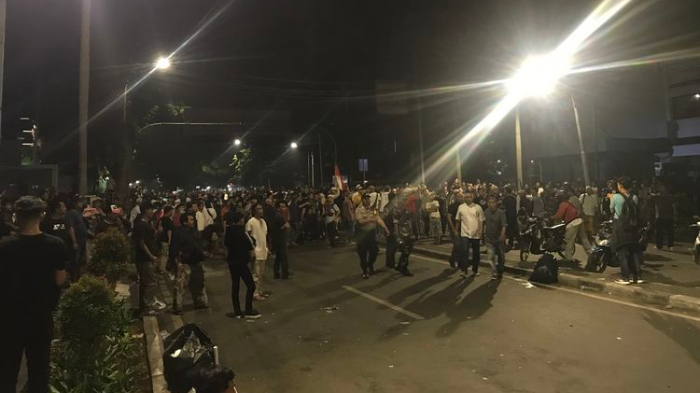 Massa Bubarkan Diri, Situasi Tanah Abang dan Bawaslu Mulai Kondusif sejak Subuh