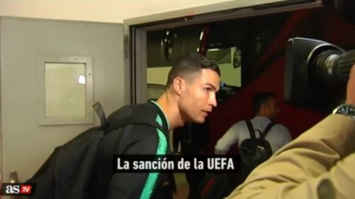 Video Reaksi Cristiano Ronaldo saat Ditanya soal Hukuman yang Diberikan UEFA karena Selebrasinya