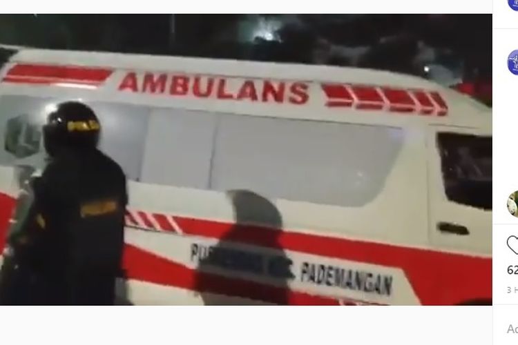 Polisi Sebut 5 Ambulans Pemprov DKI Angkut Batu dan Bensin saat Rusuh di Senayan