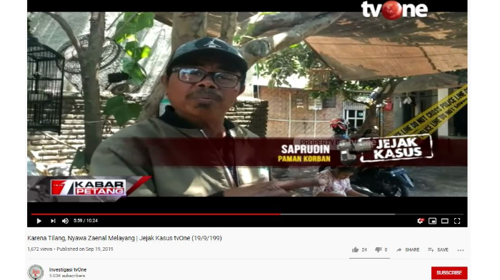 Paman Zaenal akan Bawa Kasus Kematian Keponakannya ke Ranah Hukum, Singgung Santunan dari Polres