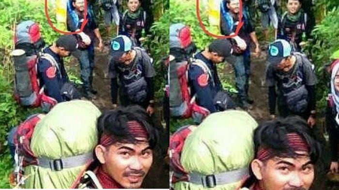 Horor! Selfie di Gunung Slamet, Tak Disangka Ada Makhluk Tak Terduga Muncul dalam Foto