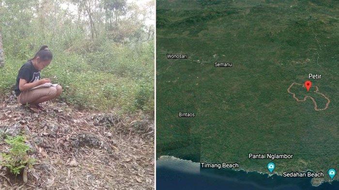 Kisah Siswa di Gunung Kidul Harus Naik Turun Gunung demi Belajar Online: Capek, Apalagi saat Puasa