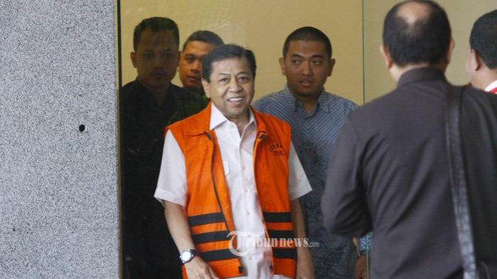 Mendekam di Rutan KPK, Setya Novanto Dapat Tugas Cuci Piring