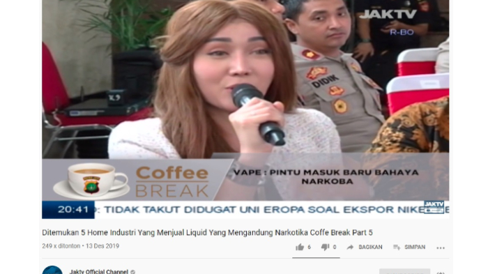 Undang Lucinta Luna Diskusi soal Vape, Kapolda Metro Jaya Berseloroh: Nanti Mbak Ditangkap Saja Ya