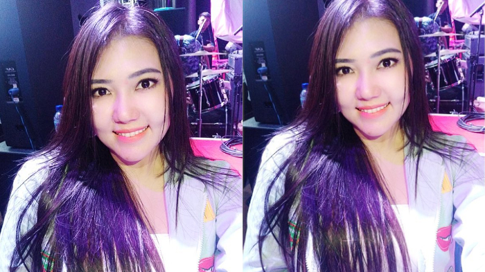 Video Via Vallen Bersorak-sorak di Stadion saat Timnas U19 Indonesia Menang Lawan Singapura