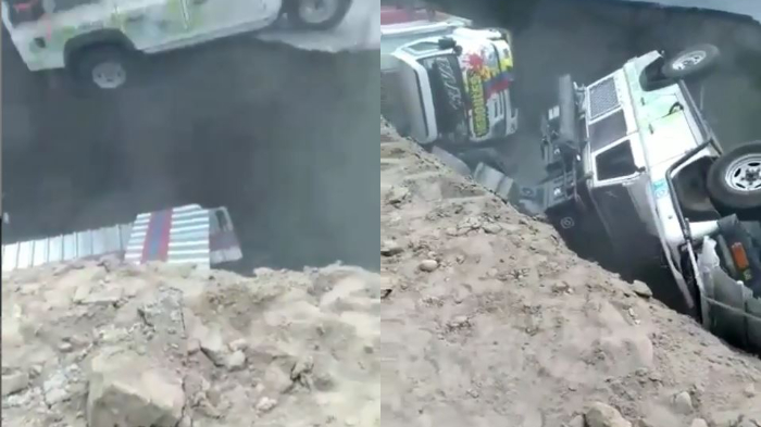 Mobil Land Rover dan Truk Terperosok di Underpass Sleman, 3 Warga Australia Jadi Korban