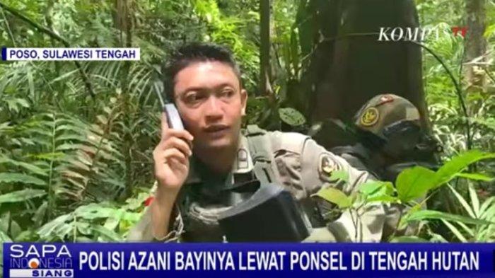 Fakta Viral Polisi Azani Anaknya yang Baru Lahir Lewat Telepon saat Tugas Kejar DPO Teroris di Hutan