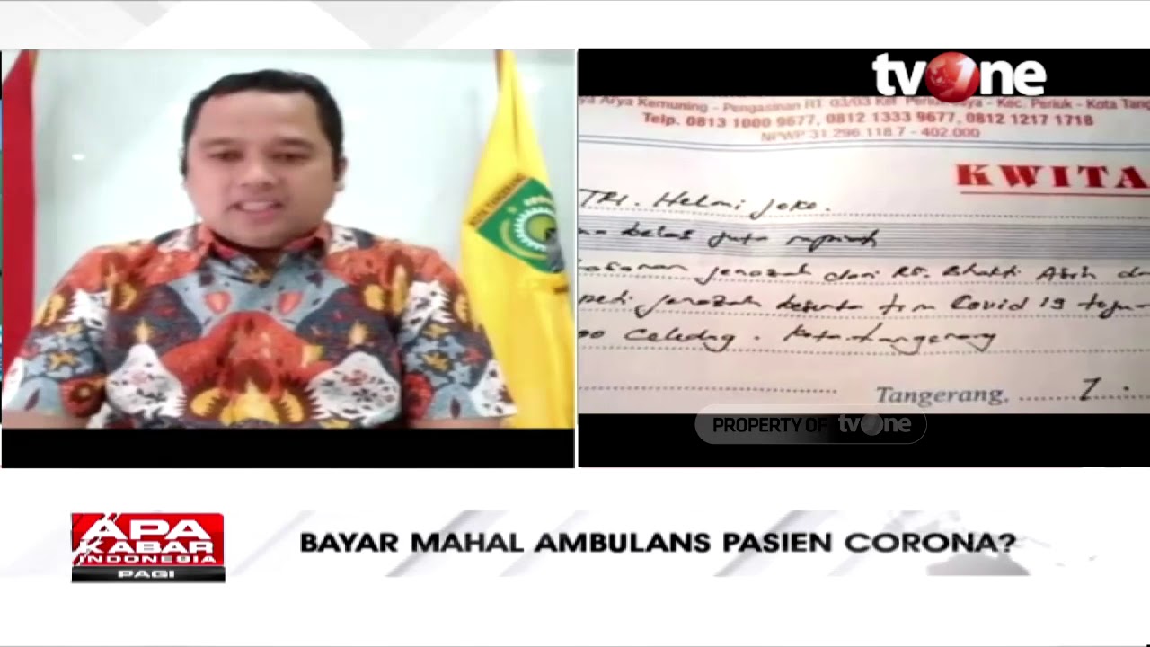 Walkot Tangerang Ungkap Fakta Bayar Ambulans Rp 15 Juta untuk Antar Jenazah: Ada Misinformasi