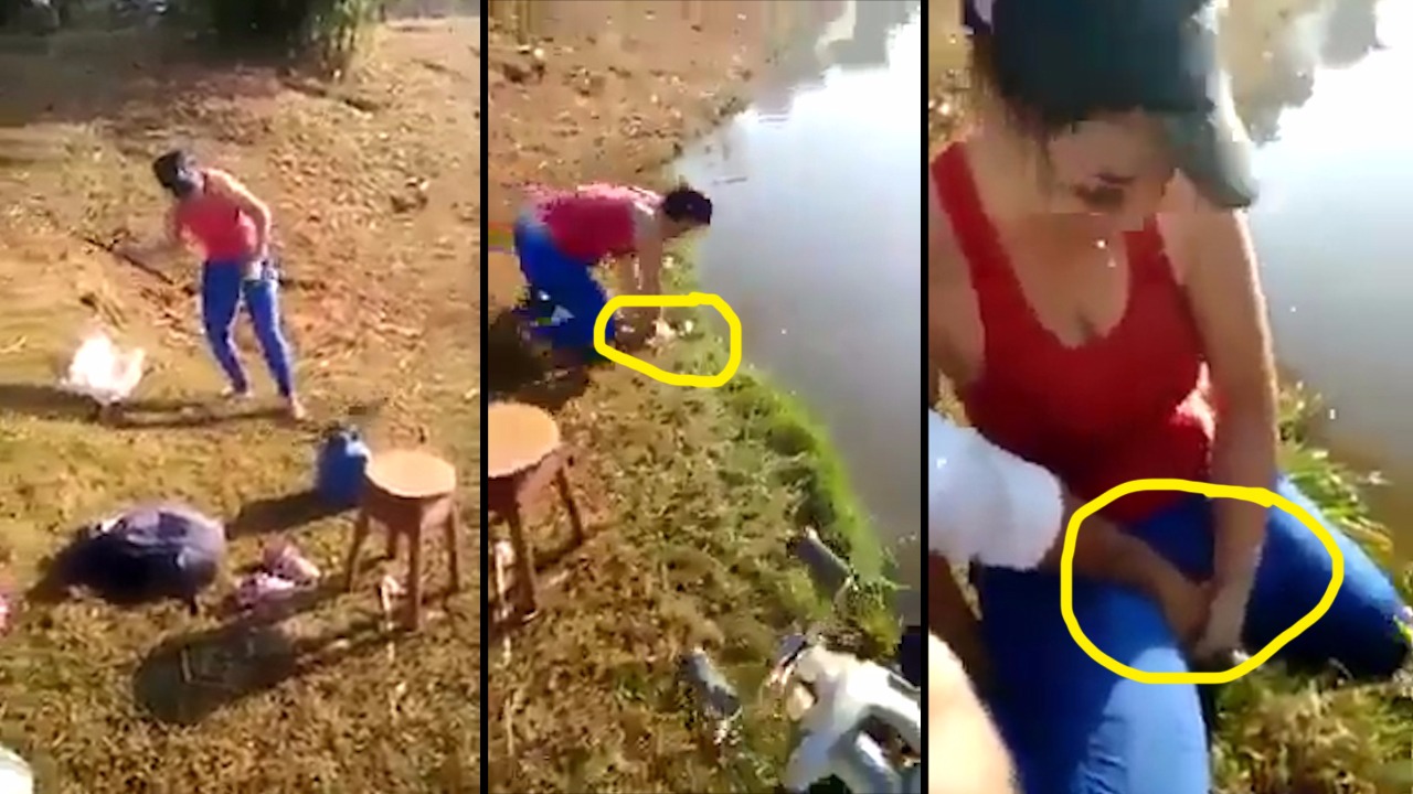 Niat Kejar Ikan Hasil Pancingan yang Hampir Lepas, Wanita Ini Justru Alami Hal Tak Terduga!