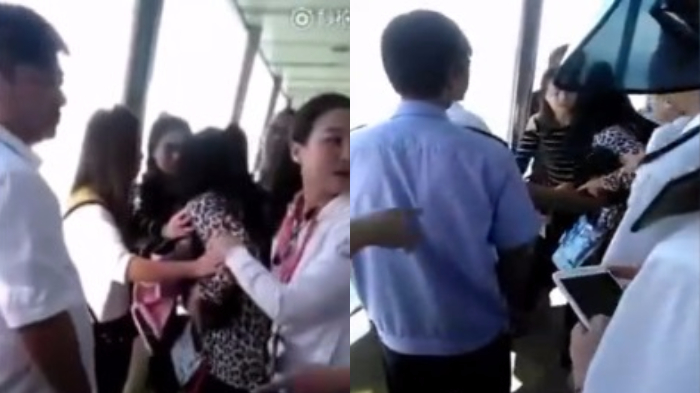 Heboh! Wanita Dihadang Massa saat Nekat Terjun ke Laut, Alasan di Baliknya Bikin Geleng Kepala