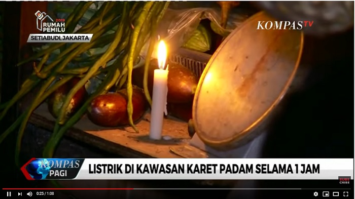 Kawasan Karet Jakarta Selatan Kembali Alami Mati Lampu Selasa Dini Hari, Warga: Kita Sudah Siap