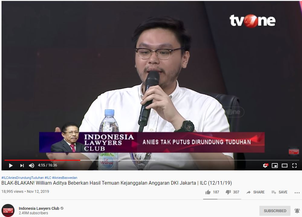 William Paparkan Usaha PSI Perjuangkan Transparansi Anggaran: Tidak Digubris sampai Sekarang